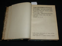 1906 MARCH-JUNE THE INTERNATIONAL STUDIO MAGAZINE BOUND VOLUME - KD 7501