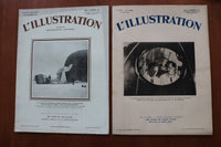 1927-1931 L'ILUSTRATION FRENCH MAGAZINE LOT OF 35 ISSUES - O 3508