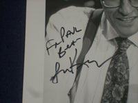 LARRY KING AUTOGRAPHED PHOTOGRAPH - J 6038