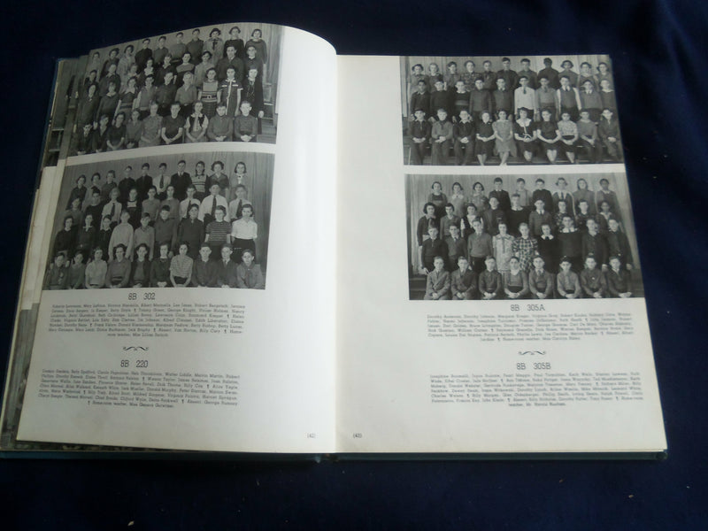 1937 THEODORE ROOSEVELT JUNIOR HIGH SCHOOL YEARBOOK - ROCKFORD, IL - YB 2740