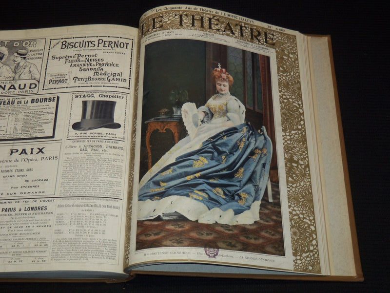 1905 JULY-DECEMBER LE THEATRE MAGAZINE BOUND VOLUME - 12 ISSUES - KD 2278K