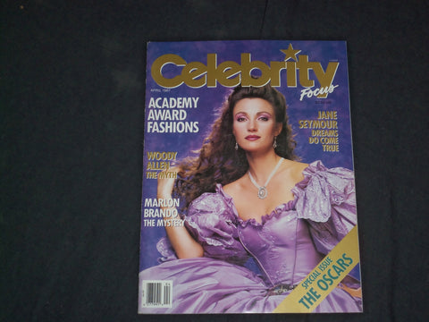 1987 APRIL CELEBRITY FOCUS MAGAZINE - JANE SEYMOUR COVER - CW 391