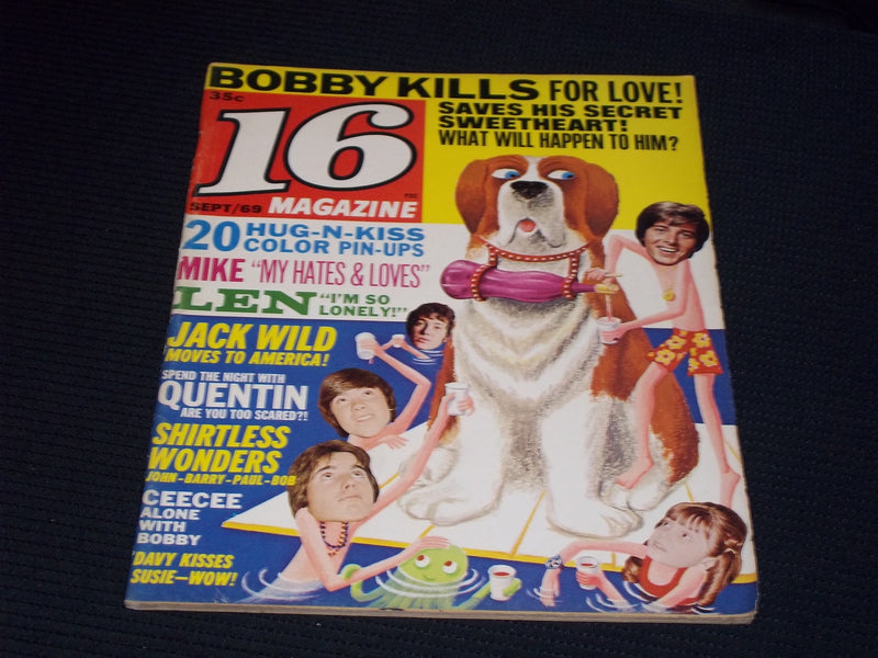 1969 SEPTEMBER 16 MAGAZINE - BOBBY SHERMAN FRONT COVER - E 15327