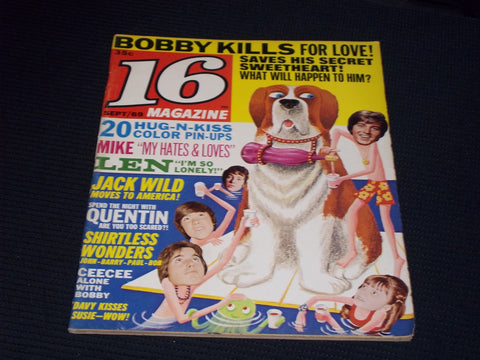 1969 SEPTEMBER 16 MAGAZINE - BOBBY SHERMAN FRONT COVER - E 15327