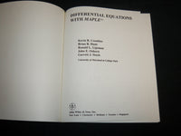 1996-2001 DIFFERENTIAL EQUATIONS WITH MAPLE BOOK LOT OF 2 - KD 6836