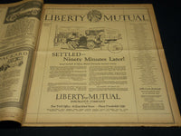 1921 JULY 19 NEW YORK TIMES NEWSPAPER - LINDEN NEW JERSEY OIL FIRE - NT 8715