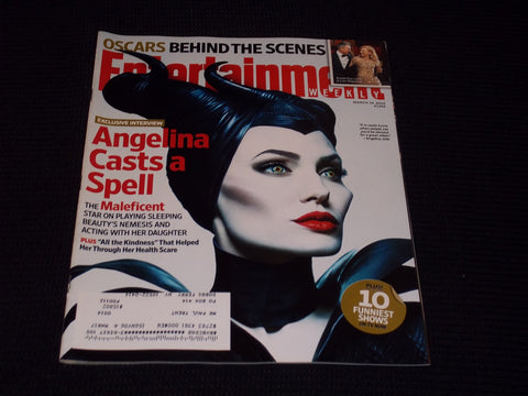2014 MARCH 14 ENTERTAINMENT WEEKLY MAGAZINE - ANGELINA JOLIE COVER - E 12378