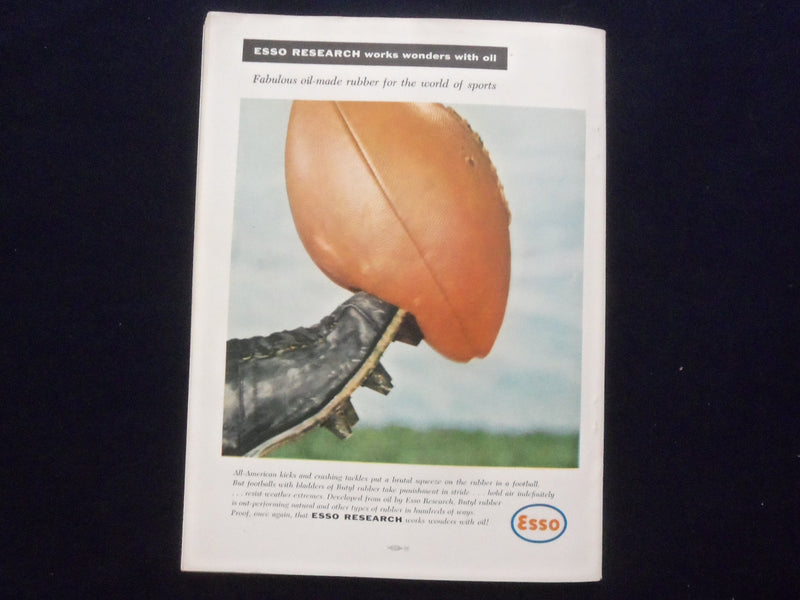 1956 DECEMBER 1 ARMY-NAVY FOOTBALL PROGRAM-MUNICIPAL STADIUM PHILADELPHIA- K 126