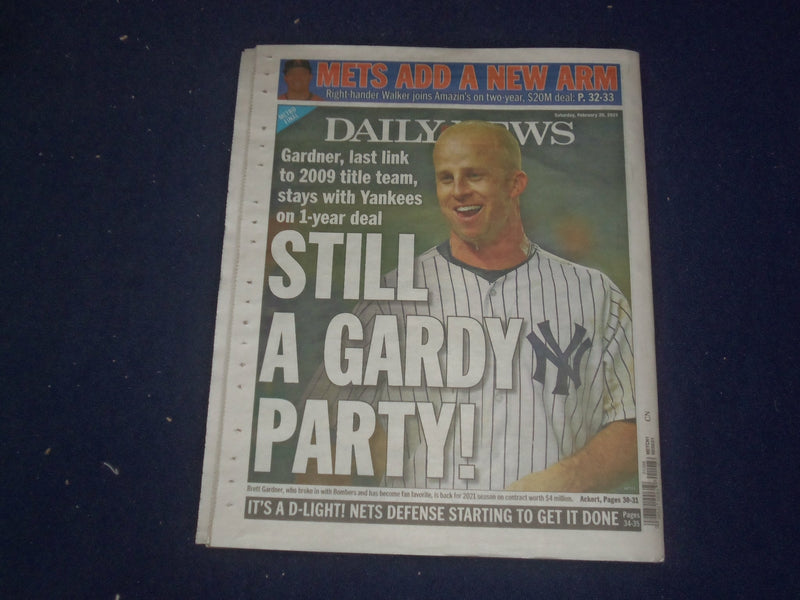 2021 FEBRUARY 20 NEW YORK DAILY NEWS- KIM KARDASHIAN SERVES KANYE DIVORCE PAPERS