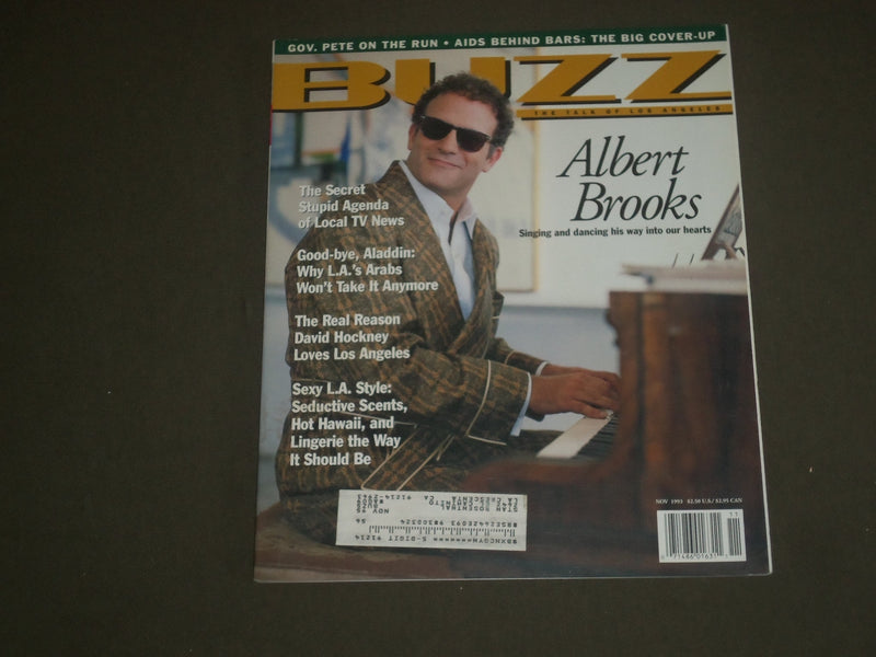 1993 NOVEMBER BUZZ MAGAZINE - ALBERT BROOKS - B 482