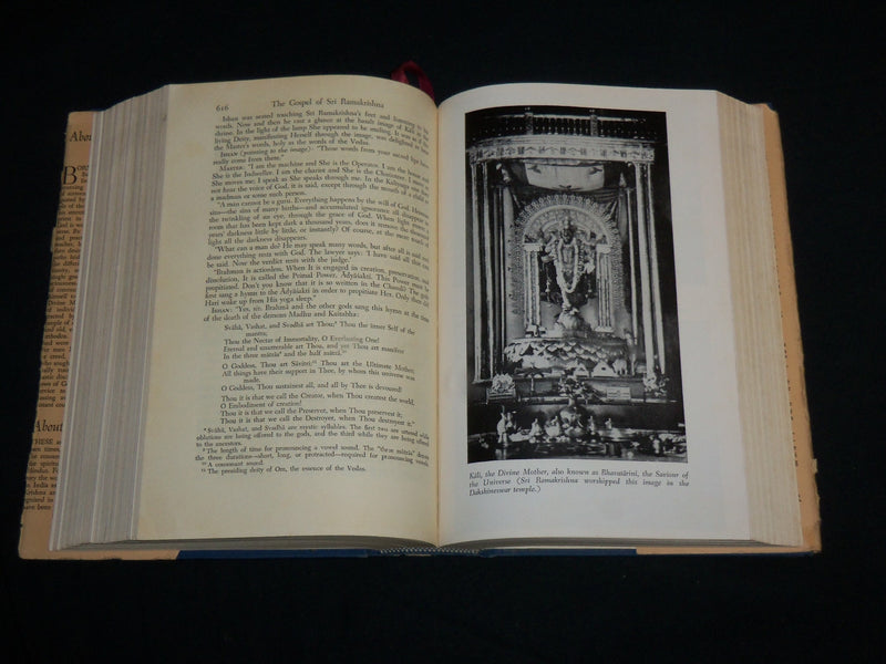 1969 THE GOSPEL OF SRI RAMAKRISHNA HARDCOVER BOOK BY SWAMI NIKHILANANDA- KD 6914