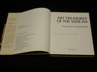 1974 ART TREASURES OF THE VATICAN HARDCOVER BOOK BY D. REDIG DE CAMPOS - R 722X