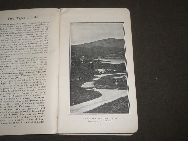 1900'S GOSSIPY GUIDE TO THE ENGLISH LAKES BOOK - NICE PHOTOS - KD 4942