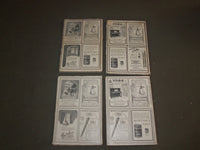 1924 HARPER'S MONTHLY MAGAZINE - LOT OF 8 - STORIES & ILLUSTRATIONS - WR 950B