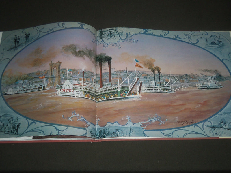 1981 THE TIMELESS RIVER BY BURNY MYRICK HARDCOVER BOOK - GREAT PRINTS - I 982