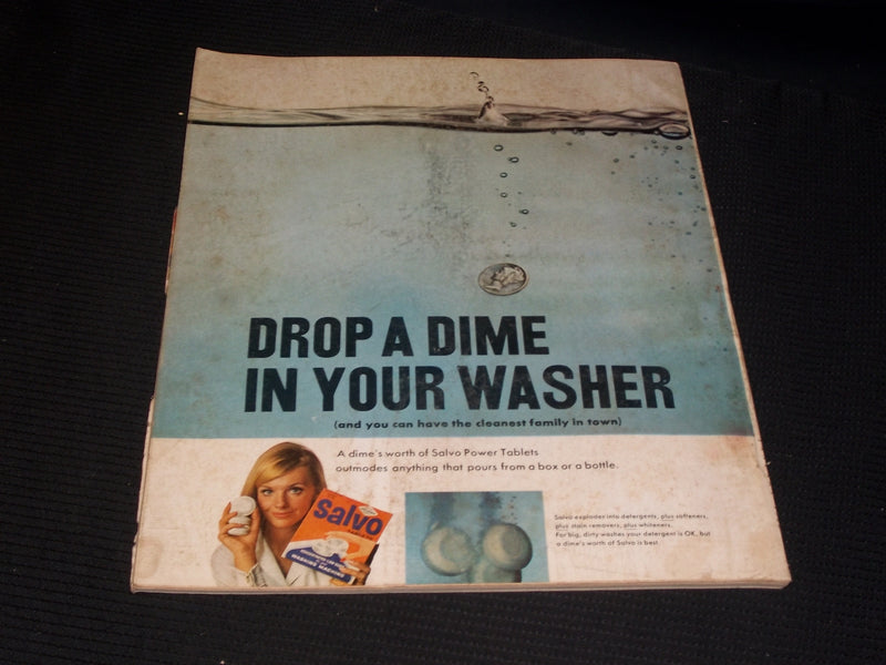 1966 JANUARY MCCALL'S MAGAZINE - ANNE DEZAGHEB FRONT COVER - E 1156
