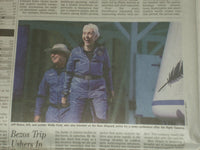2021 JULY 21 THE WALL STREET JOURNAL-JEFF BEZOS ROCKET TO EDGE OF SPACE AND BACK
