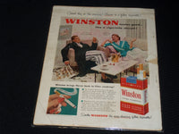 1955 MAY MOTION PICTURE MAGAZINE - DEBBIE & EDDIE FRONT COVER - E 1475