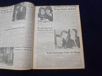 1969 MAR 13 BOSTON RECORD AMERICAN NEWSPAPER- STATE PUSHES FORCED BUSING-NP 6330
