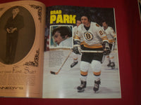 1976-77 BOSTON BRUINS OFFICIAL YEARBOOK - BRAD PARK, BUCYK, DON CHERRY - B 6343