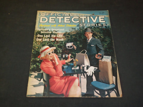 1963 JUNE OFFICIAL DETECTIVE STORIES MAGAZINE - MURDER MYSTERIES - SP 8162