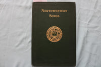 1909 NORTHWESTERN SONGS SOFTCOVER BOOK - NORTHWESTERN UNIVERSITY - K 3345