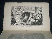 1875 THREE FEATHERS A NOVEL BOOK BY WILLIAM BLACK - NICE ILLUSTRATIONS - J 4347