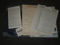 1950'S SALMON & LIMOGES CIE LES PORCELAINES FRENCH CATALOGUE - FR 503