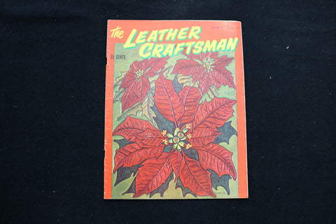 1958 NOV-DEC THE LEATHER CRAFTSMAN MAGAZINE - CARVING PATTERN COVER - SP 3745H