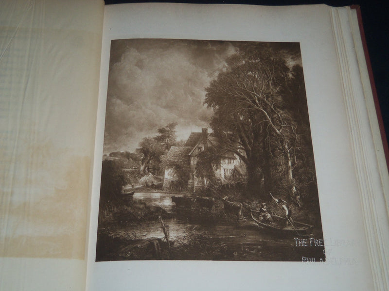 1902 CONSTABLE AND HIS INFLUENCE ON LANDSCAPE PAINTING BY C. J. HOLMES - Z 143