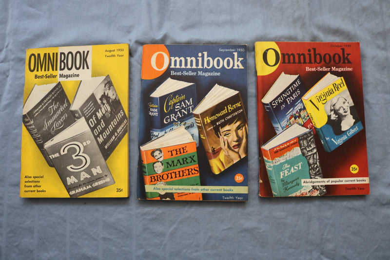 1950 OMNIBOOK DIGEST MAGAZINE - LOT OF 11 - O 3324