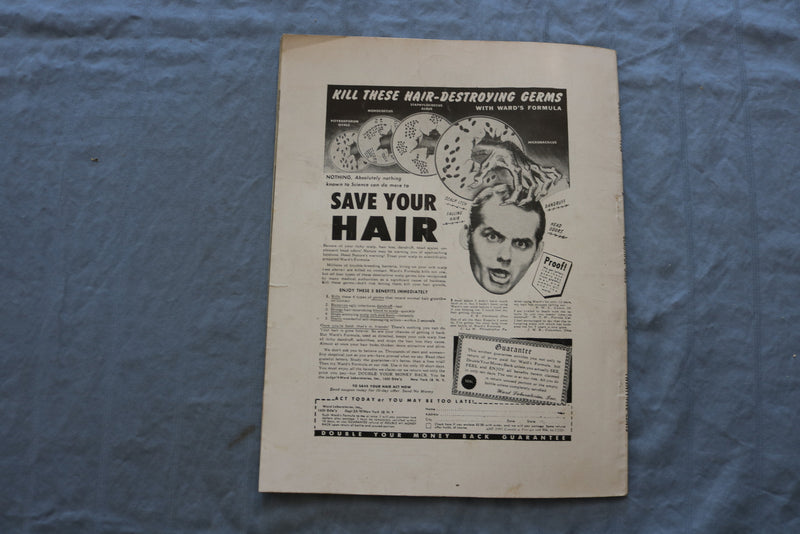 1950 OCTOBER BEAUTIFUL GIRLS MAGAZINE - VAL NJORD COVER - SP 5397W