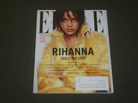 2017 OCTOBER ELLE MAGAZINE - RIHANNA COVER - B 1834