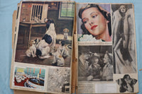 1939 HOLLYWOOD AND CARTOON SCRAPBOOK - E 26492