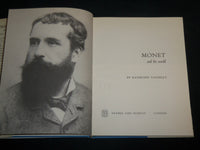 1966 MONET AND HIS WORLD HARDCOVER BOOK BY RAYMOND COGNIAT - KD 6742