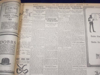 1920 DECEMBER 3 NEW YORK TIMES - ITALIAN WARSHIPS SAIL TO FIUME - NT 8473