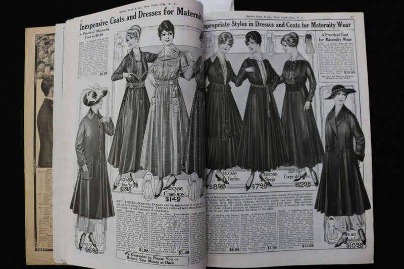 1915-1916 FALL AND WINTER FASHIONS BELLAS HESS & CO CATALOG - K 2450
