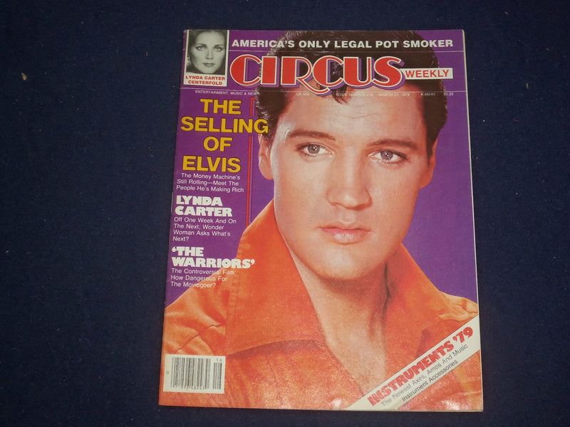 1979 MARCH 27 CIRCUS MAGAZINE - ELVIS PRESLEY - PHOTOS & STORIES - ST 5960