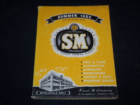 1952 SUMMER S AND M COMPANY DEALER CATALOG NO. 511 - J 8495D