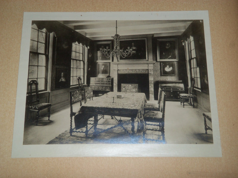 1900'S OLD HOLLANDISH INTERIORS 15-18 CENTURY - SIXTY PHOTOGRAPHS VOLUME - Z 84