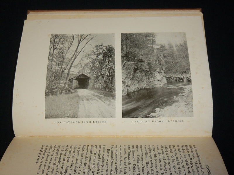 1935 CONNECTICUT BEAUTIFUL HARDCOVER BOOK BY WALLACE NUTTING - KD 6475
