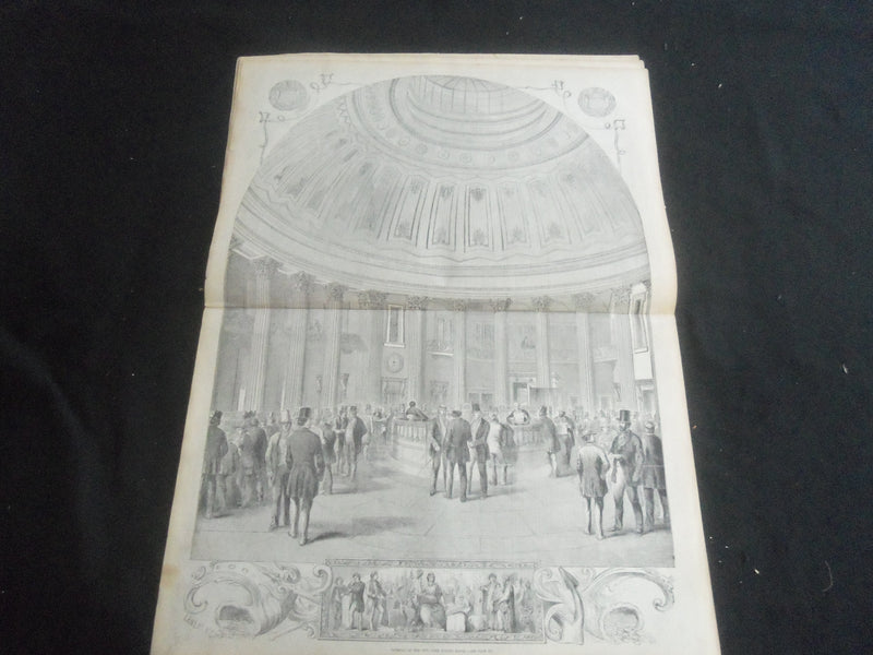 1853 AUGUST 20 ILLUSTRATED NEWS MAGAZINE - SMYRNA, ASIA MINOR - B 5531L