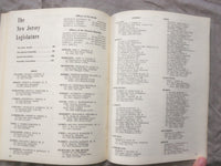 1965 NEW JERSEY YEARBOOK AND GOVERNMENT GUIDE SOFTCOVER BOOK BY - K 269
