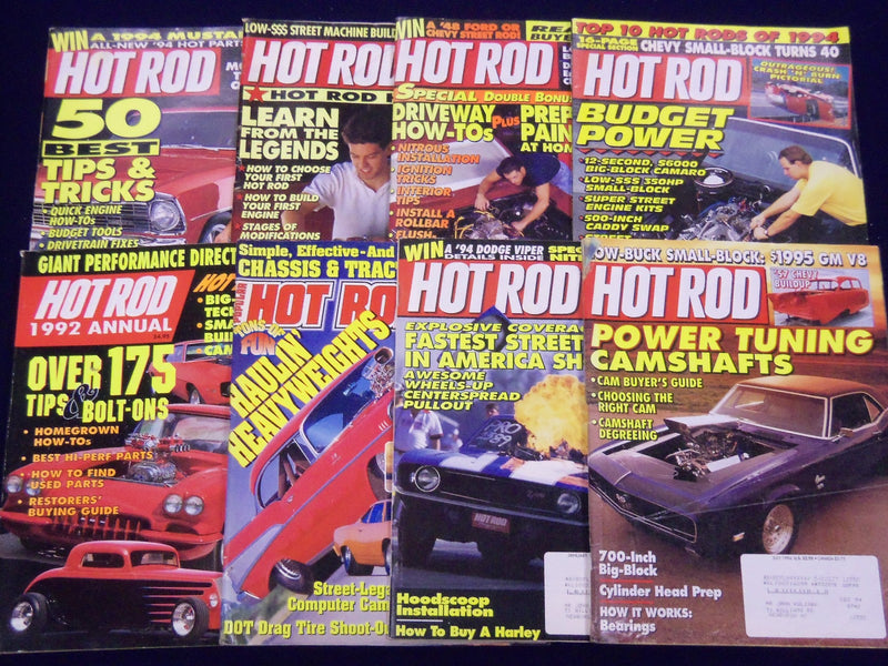 1991-1997 HOT RODDING HOT ROD MAGAZINE LOT OF 23 ISSUES - NICE PHOTOS - O 266