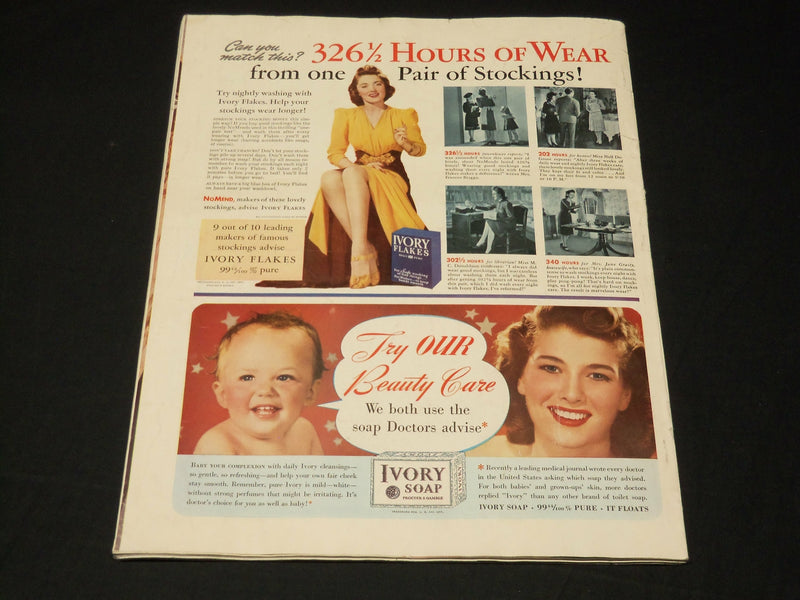1941 MARCH WOMAN'S HOME COMPANION MAGAZINE - GREAT COVER & ADS - ST 4878N