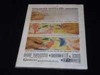 1966 JANUARY AMERICAN ARTIST MAGAZINE VERY NICE ART COVER & CONTENT - E 2129