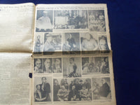1945 APRIL 13 NEW YORK HERALD TRIBUNE NEWSPAPER-PRES ROOSEVELT IS DEAD - NP 6463