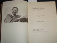 1972 ABRAHAM H. MASLOW A MEMORIAL VOLUME - BERTHA MASLOW - KD 5293U
