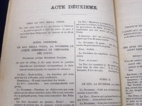 1880 MAURICE GRAU'S FRENCH OPERA CO. PROGRAM LA FILLE DU TAMBOUR MAJOR - J 1886