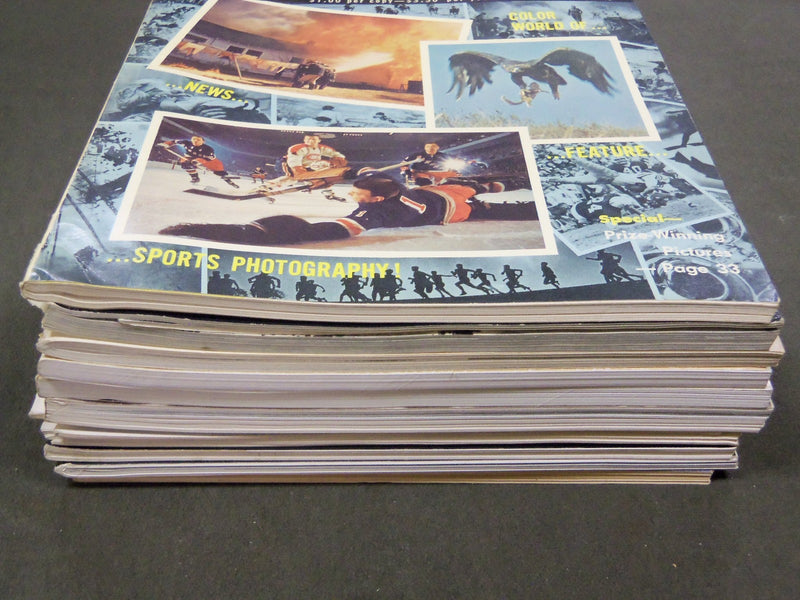 1962-1979 PRESS PHOTOGRAPHER ANNUALS & MAGAZINES LOT OF 14 - O 1921